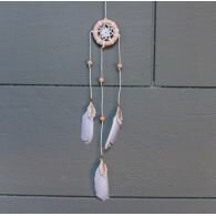 Petit Attrape Rêve plumes brodées