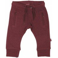 Pantalon bébé bio rouge