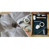 Valise maternité Ardoise mixte