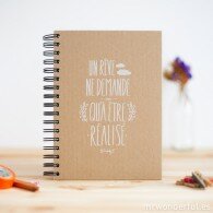 Cahier design de rêves