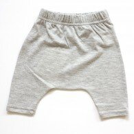 Pantalon bébé mixte coton gris