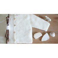 Valise maternité Ivoire mixte