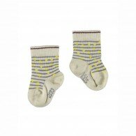 Chaussettes coton bio jaune