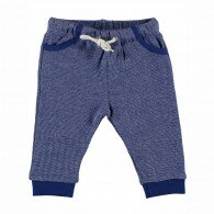 Jogging bébé coton bio bleu