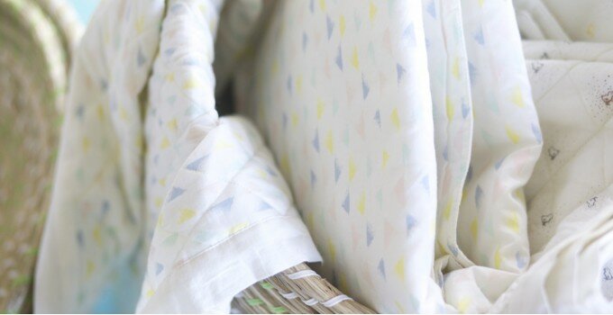 Valise maternité linge de lit