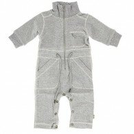 Combinaison bébé grise Kidscase