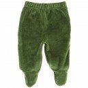 Pantalon bébé pieds vert Limo