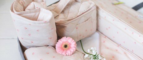 Maternity suitcase for baby girls